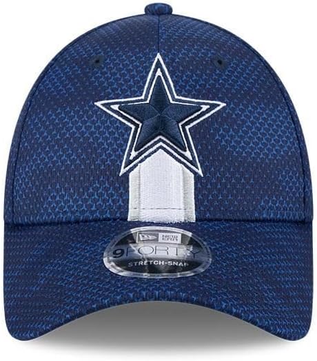 New Era NFL Dallas Cowboys 2024 Sideline 9FORTY Stretch-Snap Adjustable Hat - Navy