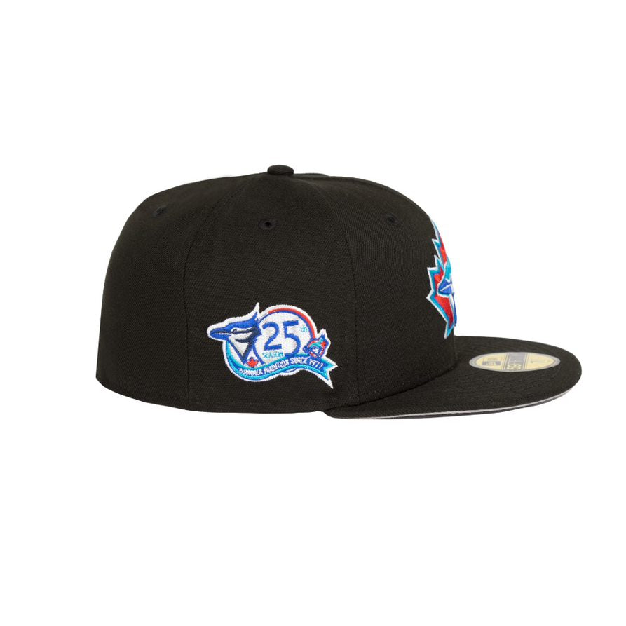 New Era Toronto Blue Jays 25th Season 59FIFTY Black - Fitted Hat