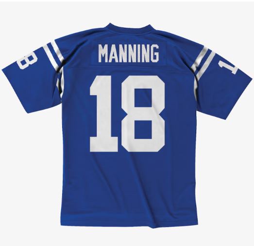 Mitchell & Ness Peyton Manning Indianapolis Colts 1998 Legacy Player Jersey - Royal