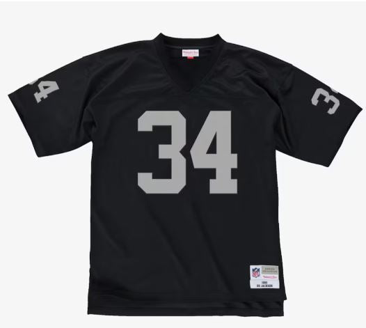 Mitchell & Ness Bo Jackson Los Angeles Raiders Legacy Jersey - Black