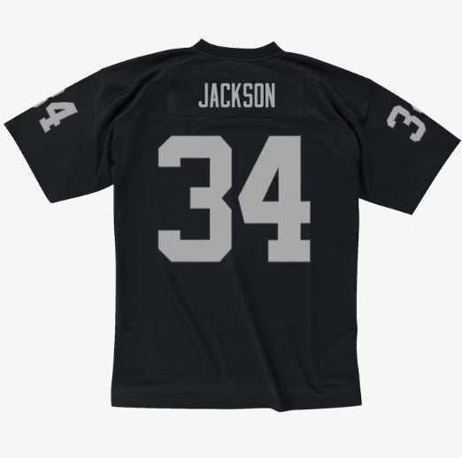 Mitchell & Ness Bo Jackson Los Angeles Raiders Legacy Jersey - Black