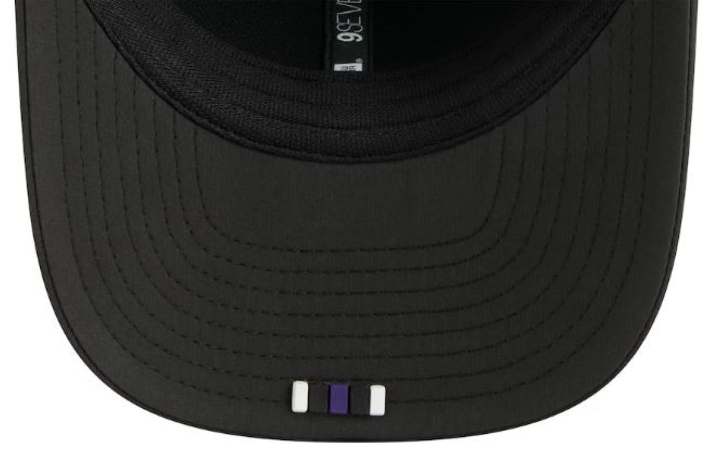 New Era NFL Baltimore Ravens 2025 Sideline 9SEVENTY Trucker Adjustable Hat - Black