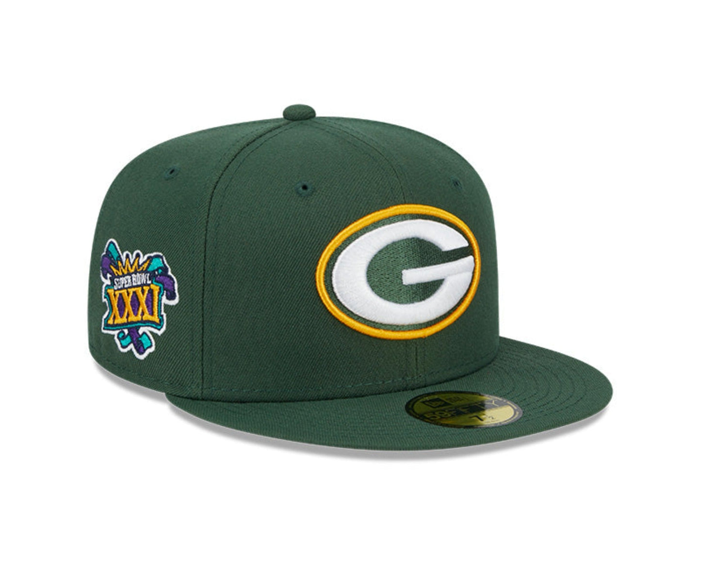 New Era Green Bay Packers Super Bowl 31 59FIFTY  Hat - Green