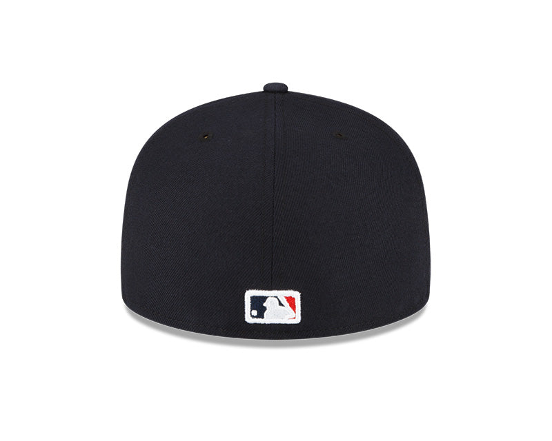New Era Boston Red Sox 59FIFTY Black Red Logo - Fitted Hat