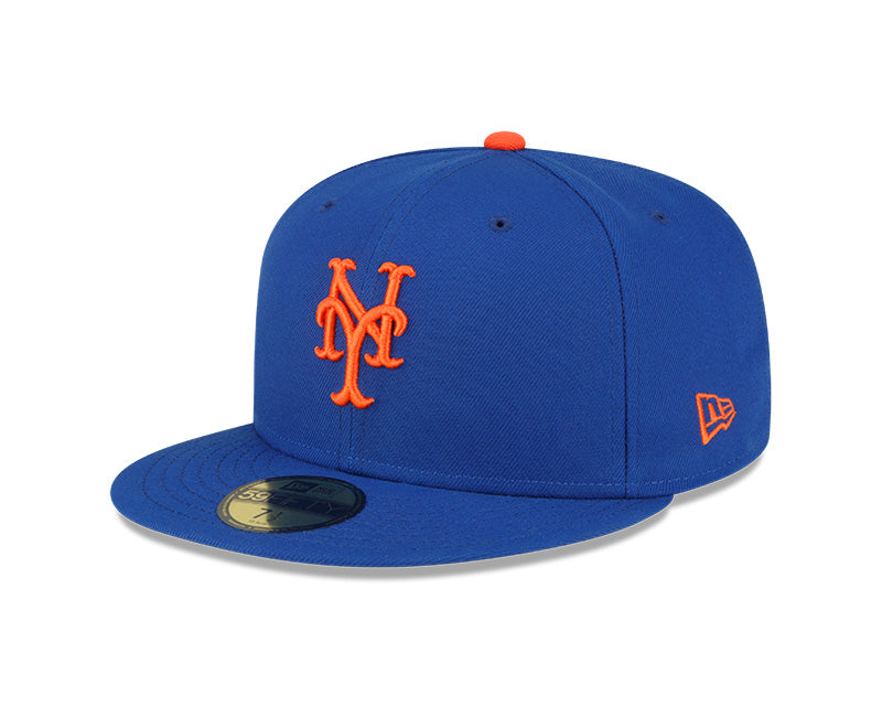 New Era New York Mets 59Fifty Fitted Hat - Blue