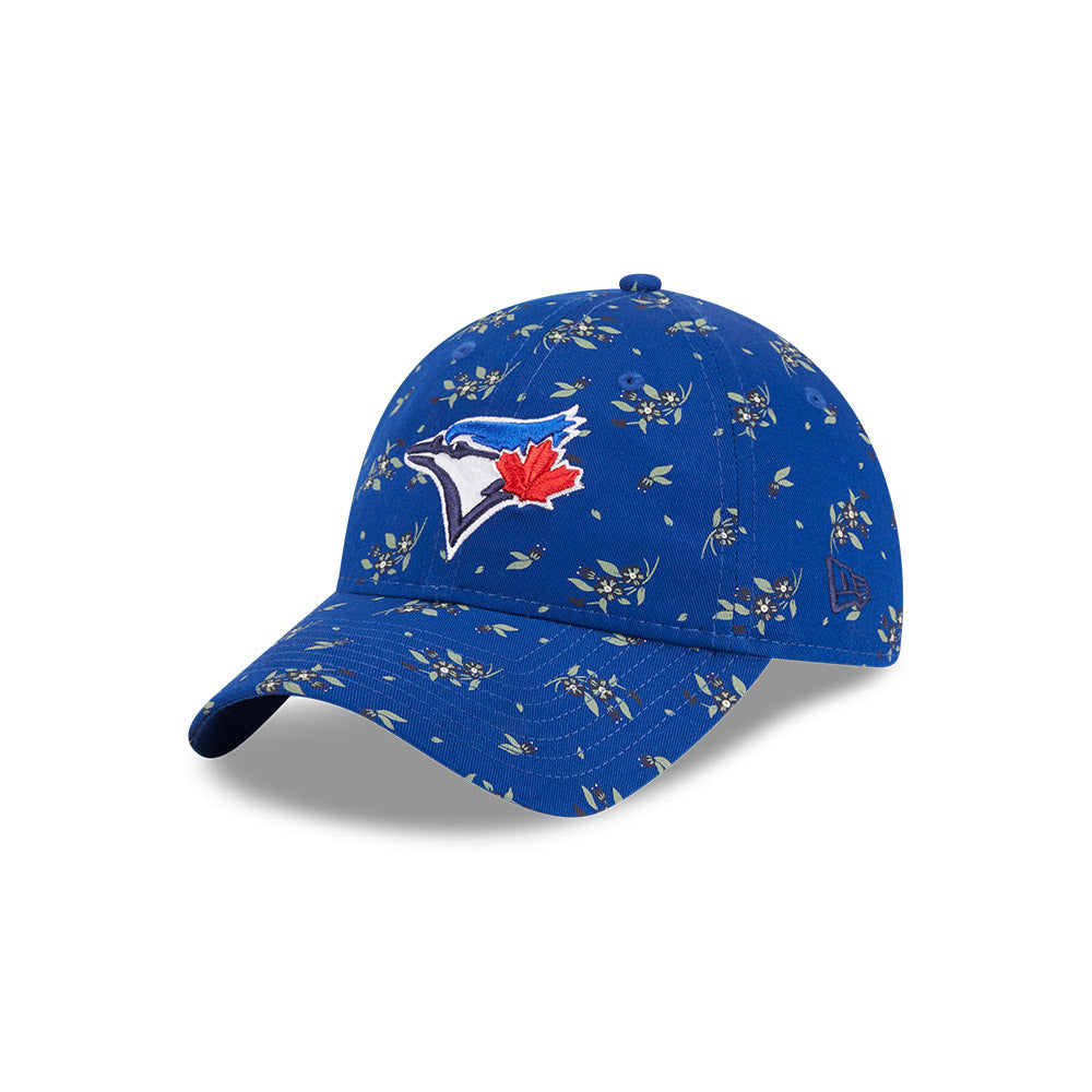 New Era Youth Toronto Blue Jays 9TWENTY Adjustable Hat - Royal Floral