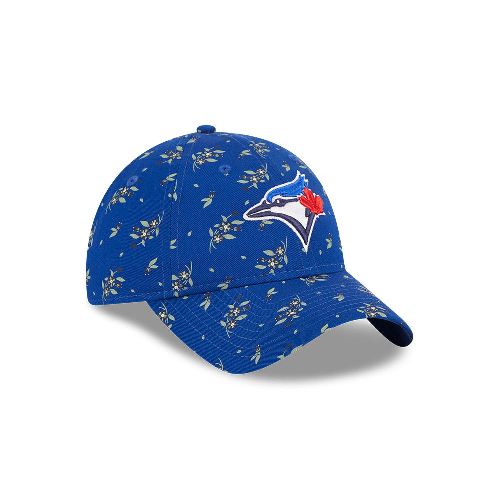 New Era Youth Toronto Blue Jays 9TWENTY Adjustable Hat - Royal Floral