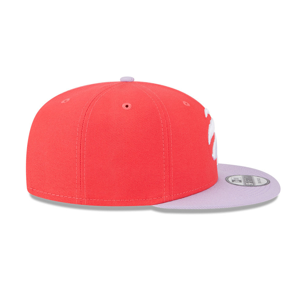 New Era Toronto Red White Logo 9Fifty Snapback Hat