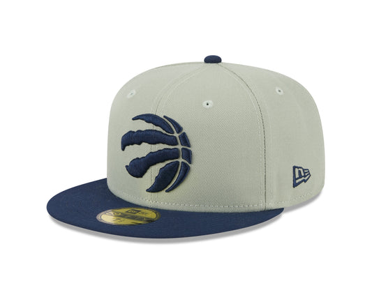 Toronto Raptors New Era Two-Tone Color Pack 59FIFTY Fitted Hat - Green/Navy