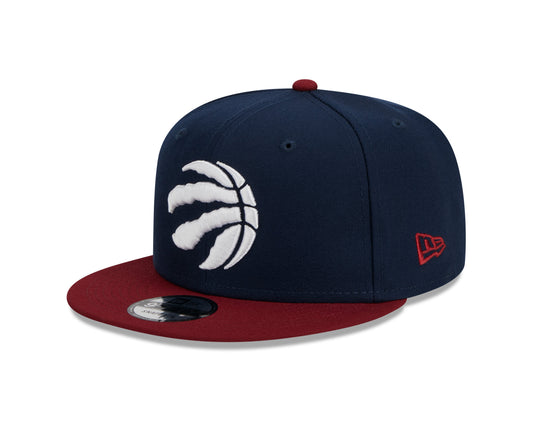 Toronto Raptors New Era Two-Tone Color Pack 9FIFTY Snapback Hat - Blue
