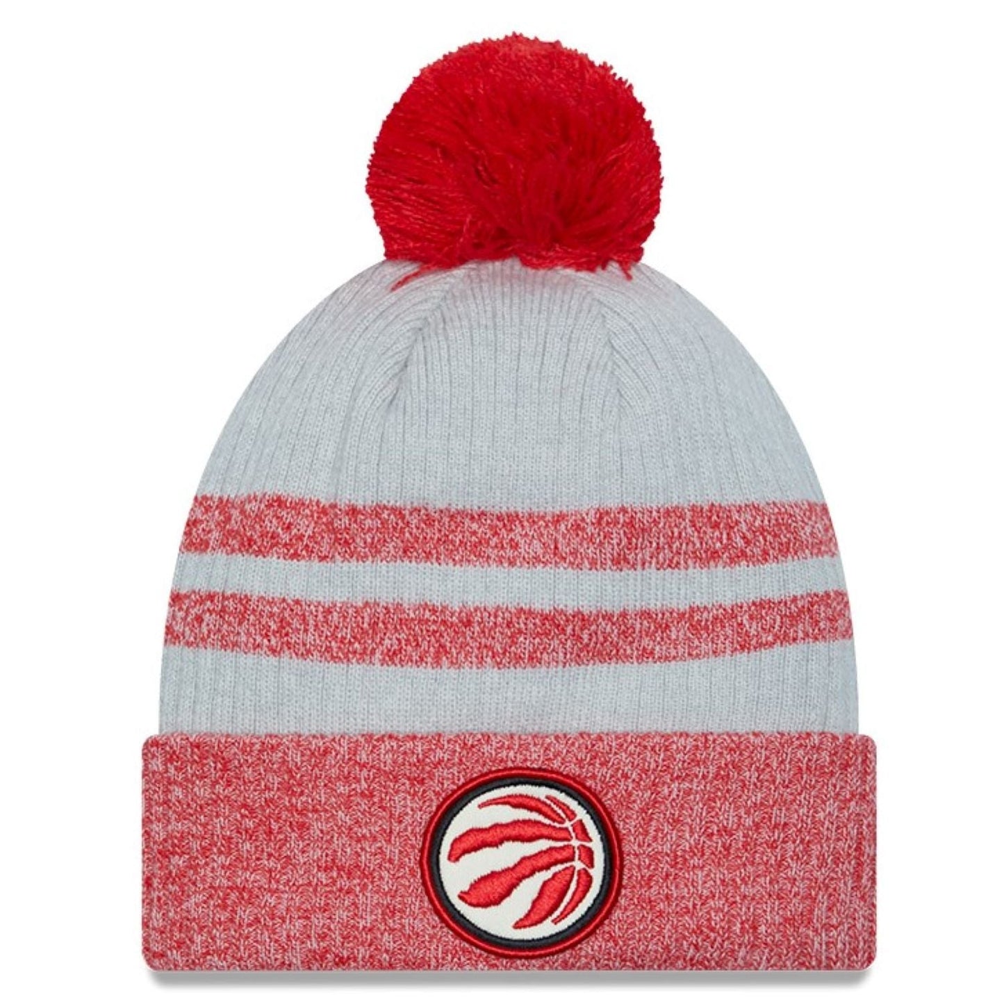 New Era NBA Toronto Raptors Red Patch Cuffed Knit Hat