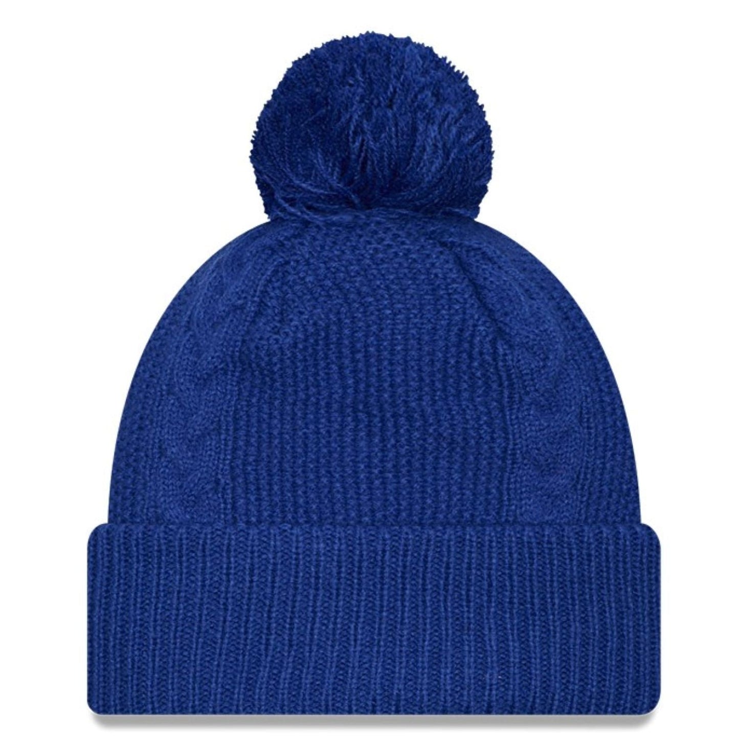 New Era MLB Toronto Blue Jays Cabled Royal Blue Cuffed Knit Hat