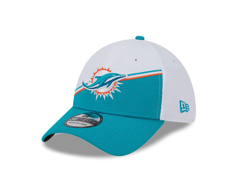 Miami Dolphins New Era 2023 NFL Sideline 39THIRTY Hat