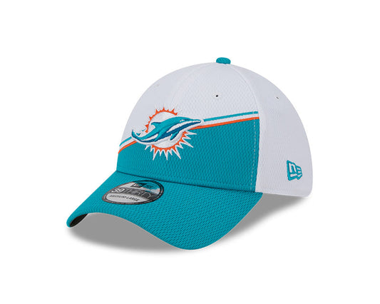 Miami Dolphins New Era 2023 NFL Sideline 39THIRTY Hat