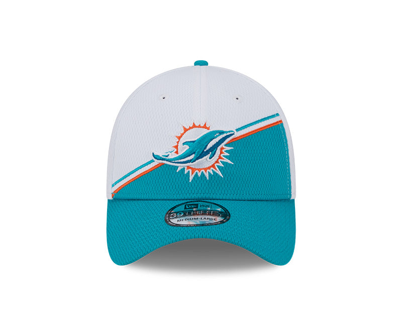 Miami Dolphins New Era 2023 NFL Sideline 39THIRTY Hat