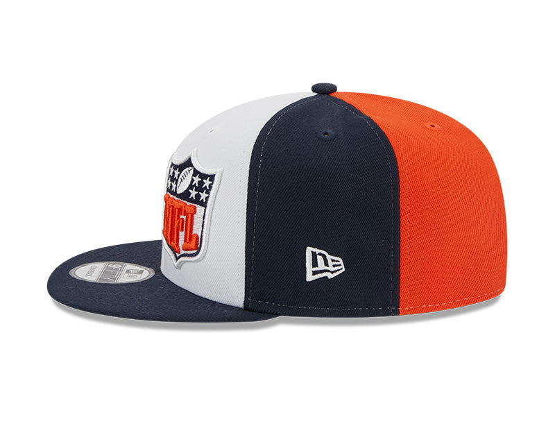 Men's New Era Orange/Navy Chicago Bears 2023 Sideline Primary Logo 9FIFTY Snapback Hat