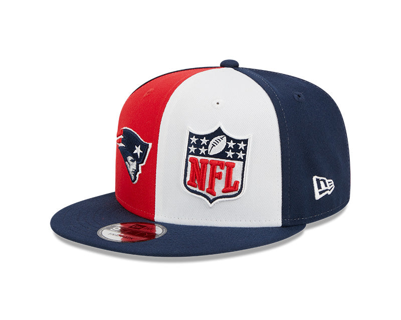 Men's New Era Red/Navy New England Patriots 2023 Sideline 9FIFTY Snapback Hat