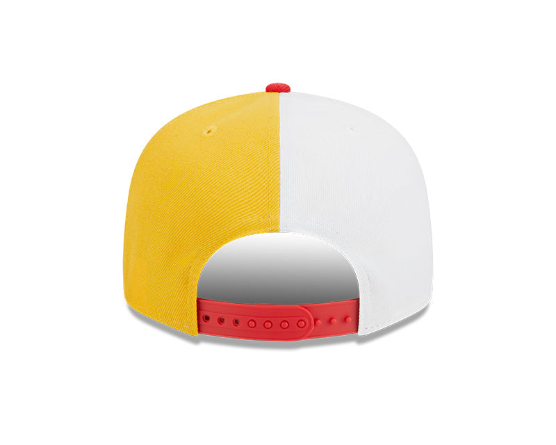 Men's New Era Gold/Red Kansas City Chiefs 2023 Sideline 9FIFTY Snapback Hat