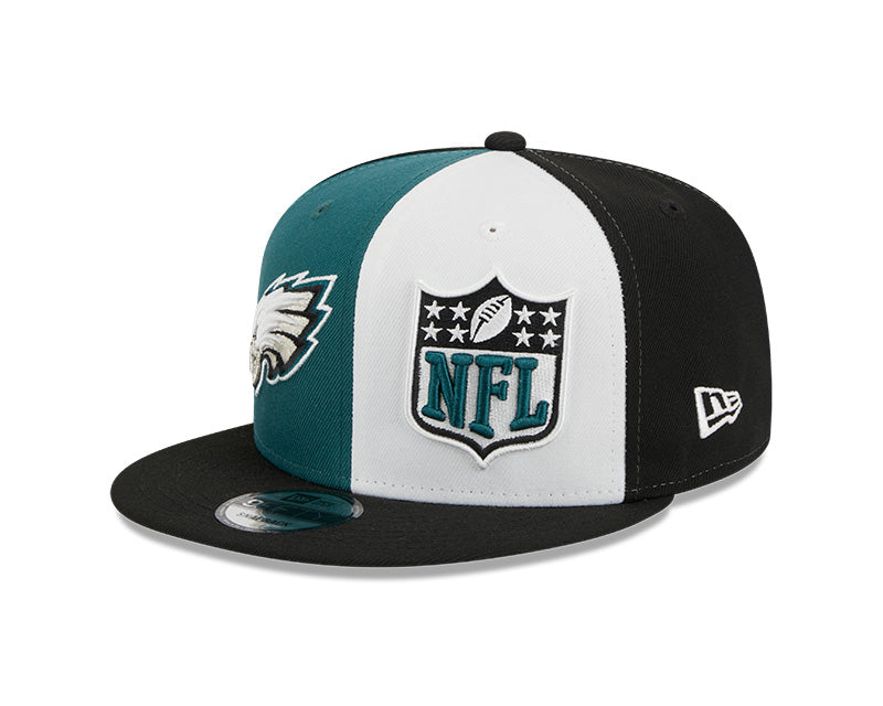 Men's New Era Midnight Green/Black Philadelphia Eagles 2023 Sideline 9FIFTY Snapback Hat