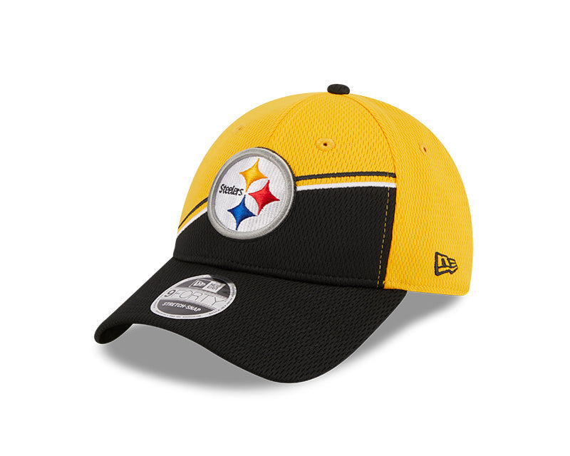 Pittsburgh Steelers New Era 2023 Sideline 9FORTY Adjustable Hat - Yellow/Black