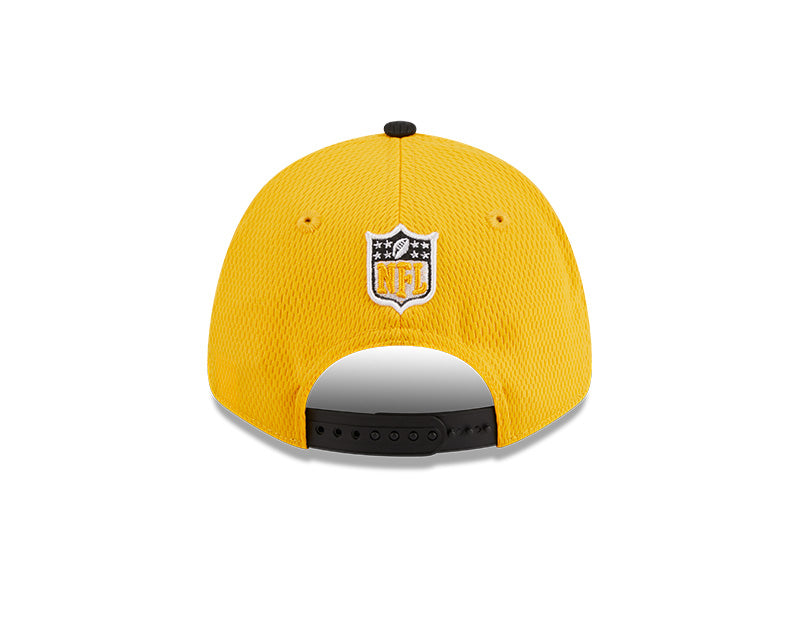 Pittsburgh Steelers New Era 2023 Sideline 9FORTY Adjustable Hat - Yellow/Black