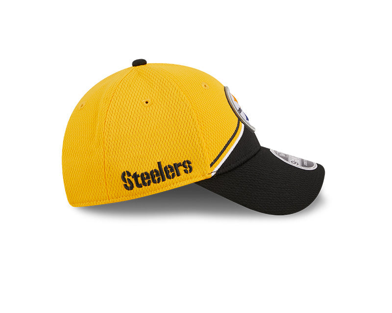 Pittsburgh Steelers New Era 2023 Sideline 9FORTY Adjustable Hat - Yellow/Black