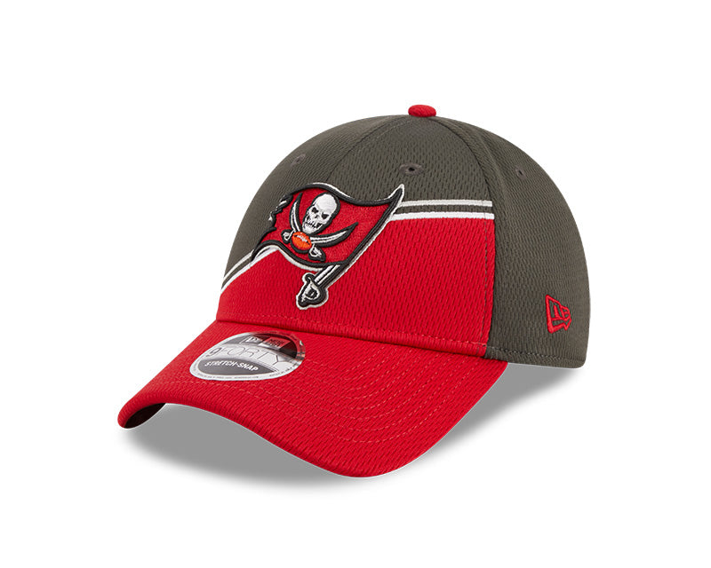 Tampa Bay Buccaneers New Era 2023 Sideline 9FORTY Adjustable Hat - Red/Brown