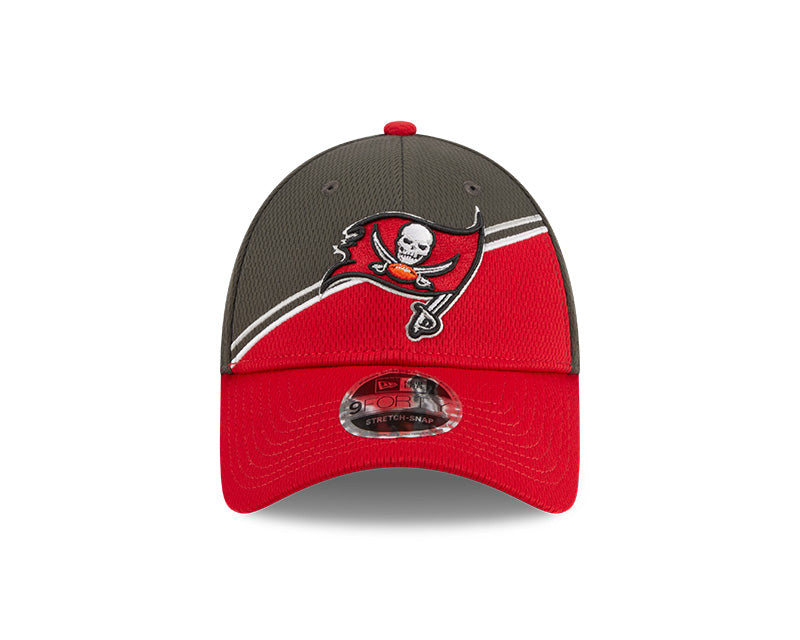 Tampa Bay Buccaneers New Era 2023 Sideline 9FORTY Adjustable Hat - Red/Brown