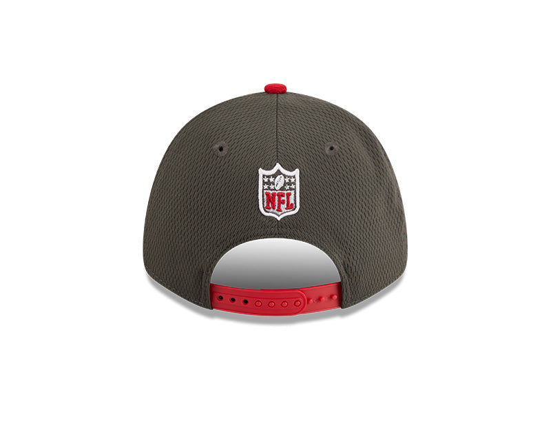 Tampa Bay Buccaneers New Era 2023 Sideline 9FORTY Adjustable Hat - Red/Brown