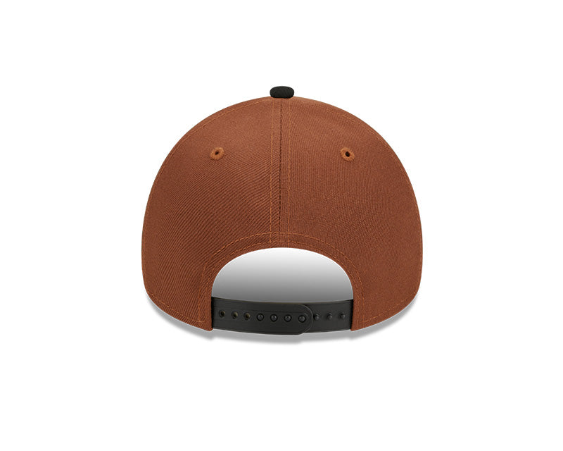 Men's New Era Philadelphia Eagles 9FORTY Super Bowl LII Brown Harvest Adjustable Hat