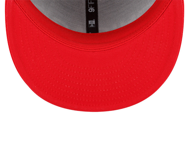 New Era Black/Red Chicago Bulls 2023/24 City Edition 9FIFTY Snapback Adjustable Hat