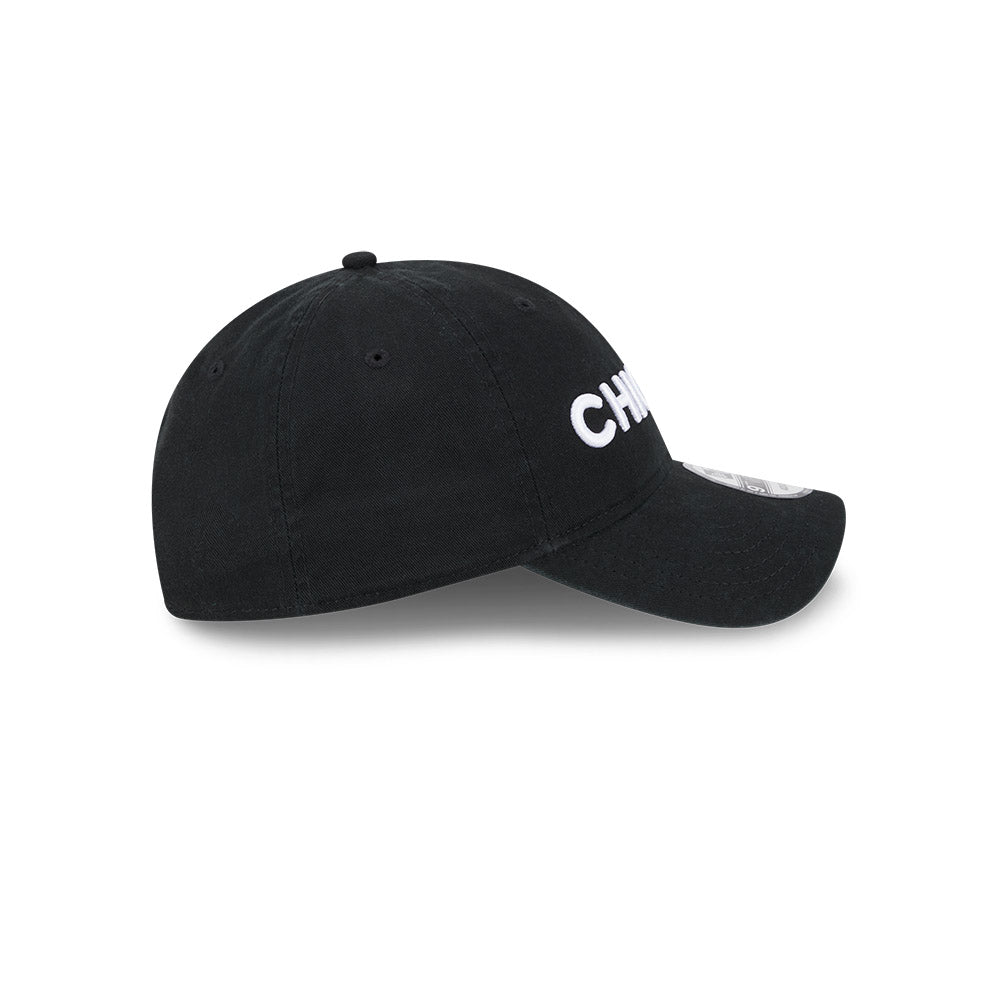 Men's New Era Black Chicago Bulls 2023/24 City Edition 9TWENTY Adjustable Hat