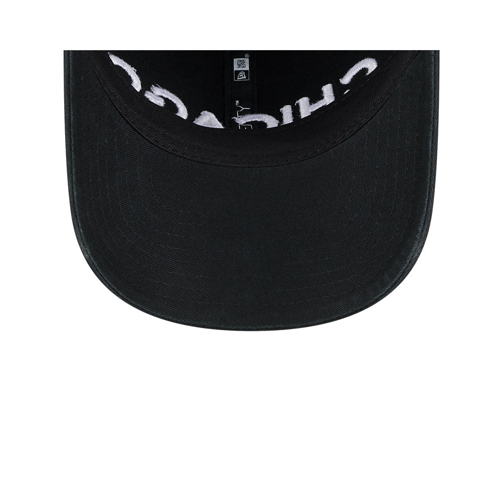 Men's New Era Black Chicago Bulls 2023/24 City Edition 9TWENTY Adjustable Hat