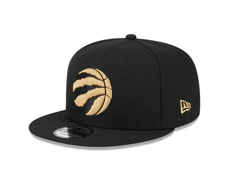 New Era Black Toronto Raptors 2023/24 City Edition Alternate 9FIFTY Snapback Hat
