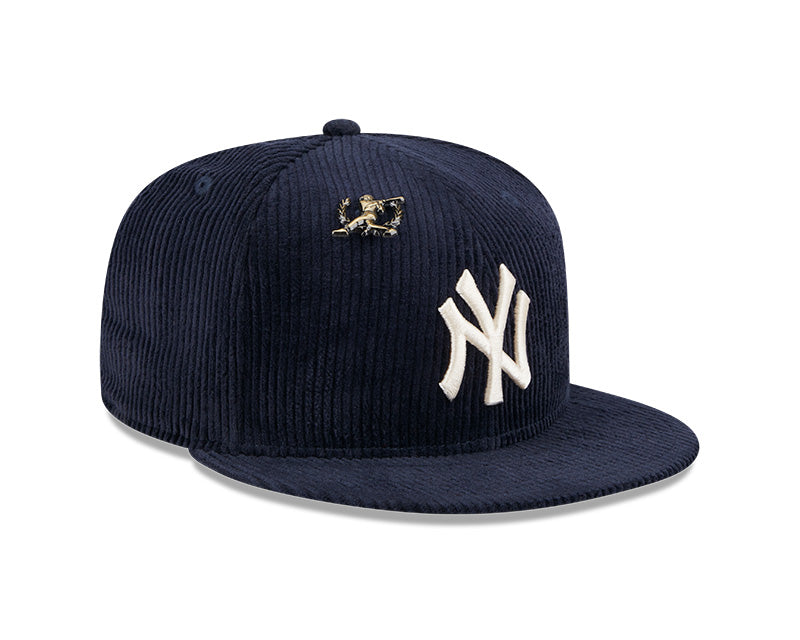 New Era MLB New York Yankees Letterman Pin 59FIFTY Fitted Hat - Navy