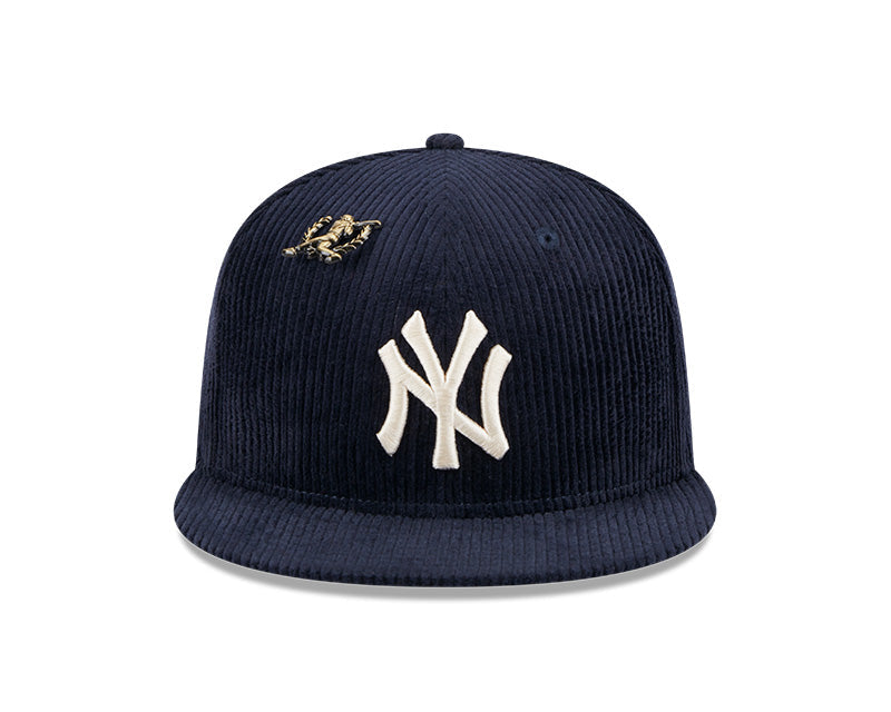 New Era MLB New York Yankees Letterman Pin 59FIFTY Fitted Hat - Navy