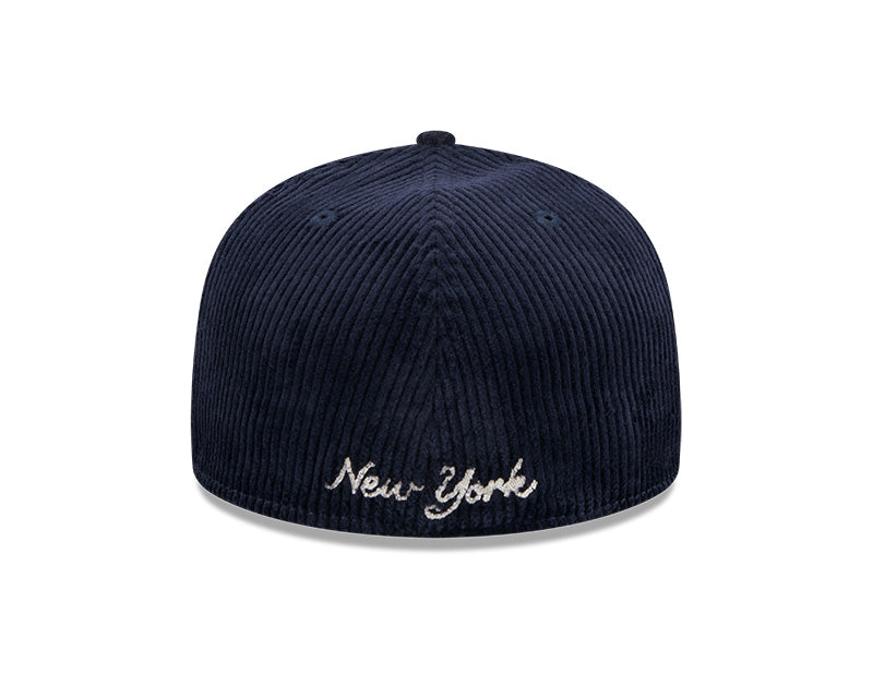 New Era MLB New York Yankees Letterman Pin 59FIFTY Fitted Hat - Navy
