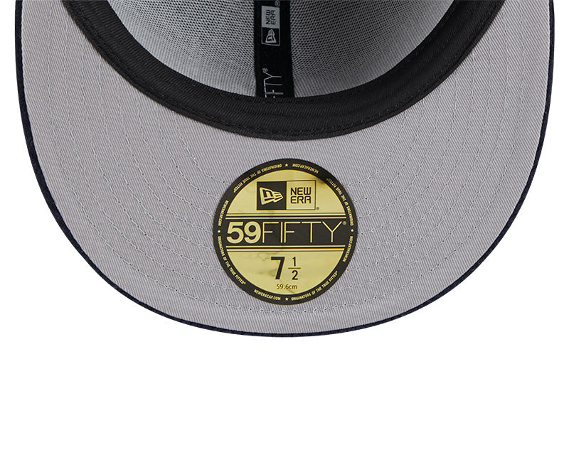 New Era MLB New York Yankees Letterman Pin 59FIFTY Fitted Hat - Navy