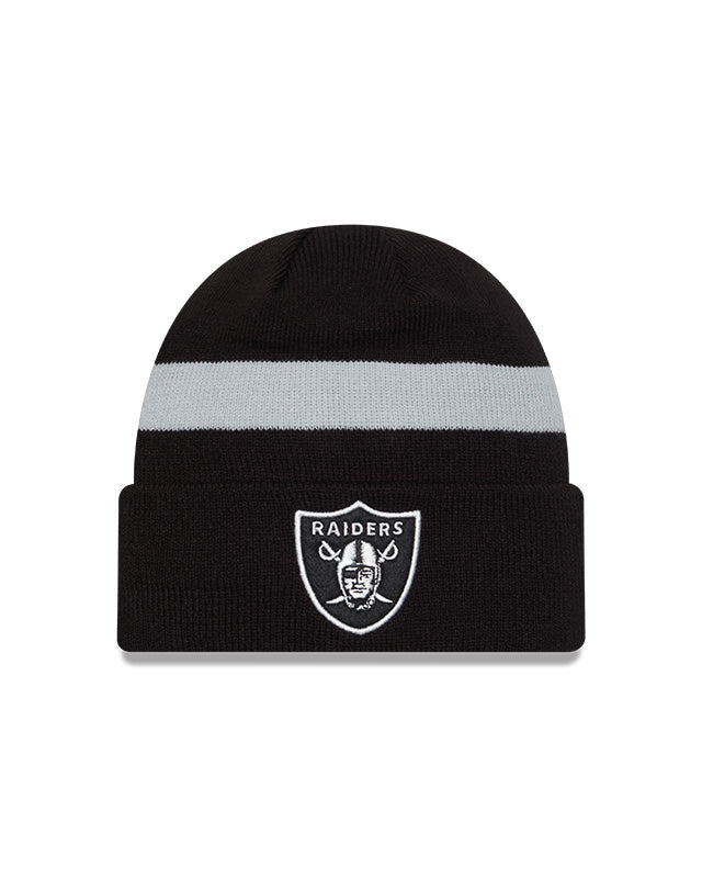 New Era NFL Las Vegas Raiders Retro 50th Anniversary Cuffed Knit Beanie Hat
