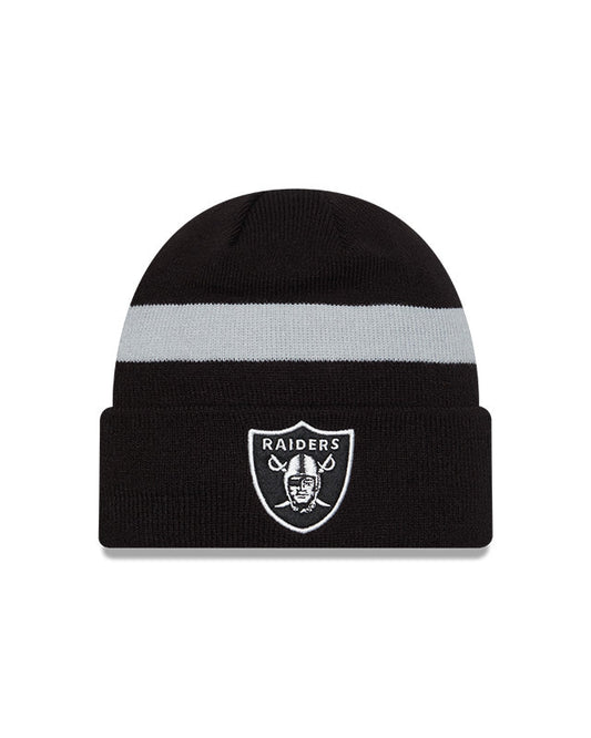 New Era NFL Las Vegas Raiders Retro 50th Anniversary Cuffed Knit Beanie Hat
