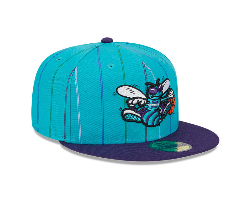 New Era Charlotte Hornets Teal/Purple 59FIFTY Fitted Hat