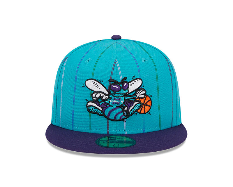 New Era Charlotte Hornets Teal/Purple 59FIFTY Fitted Hat