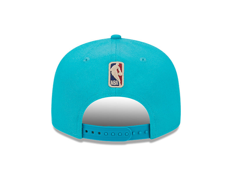 New Era Charlotte Hornets Teal 9FIFTY Snapback Hat