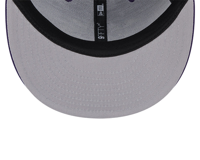 New Era Charlotte Hornets Purple 9FIFTY Snapback Hat