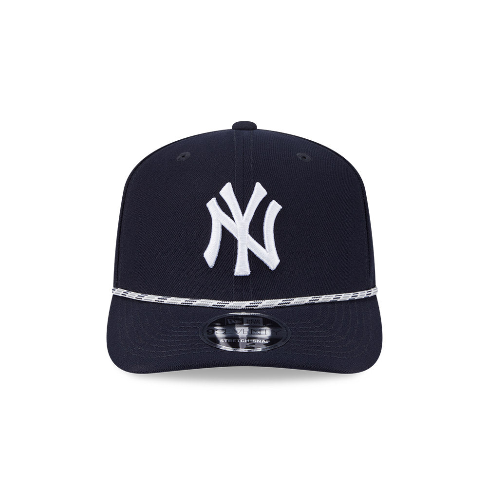 New Era 9SEVENTY New York Yankees Multi-Rope Stretch-Snap Hat - Navy