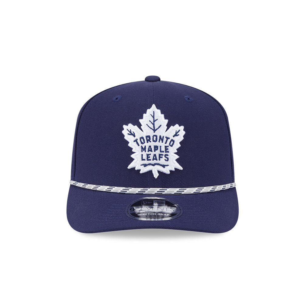 New Era 9SEVENTY Toronto Maple Leafs Multi-Rope Stretch-Snap Hat -Navy Blue
