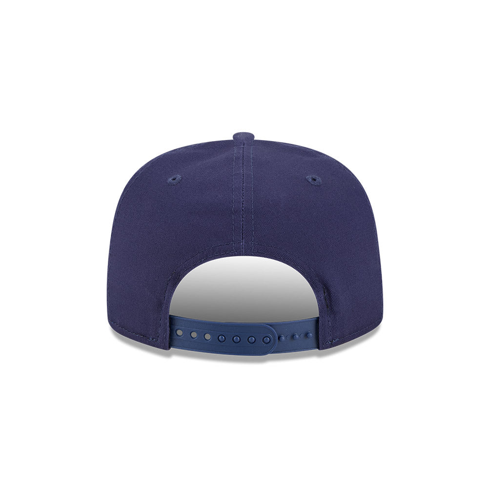 New Era Golfer Toronto Maple Leafs Team Text Snapback Cap- Navy Blue