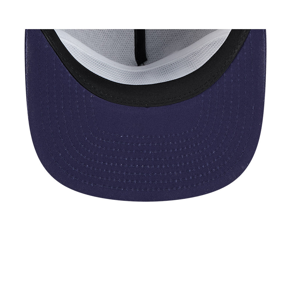 New Era Golfer Toronto Maple Leafs Team Text Snapback Cap- Navy Blue