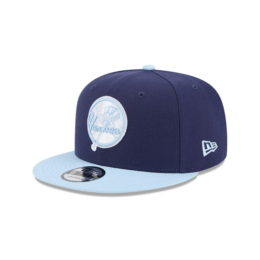 New Era 9FIFTY New York Yankees Two Toned Color Pack Adjustable Cap - Navy