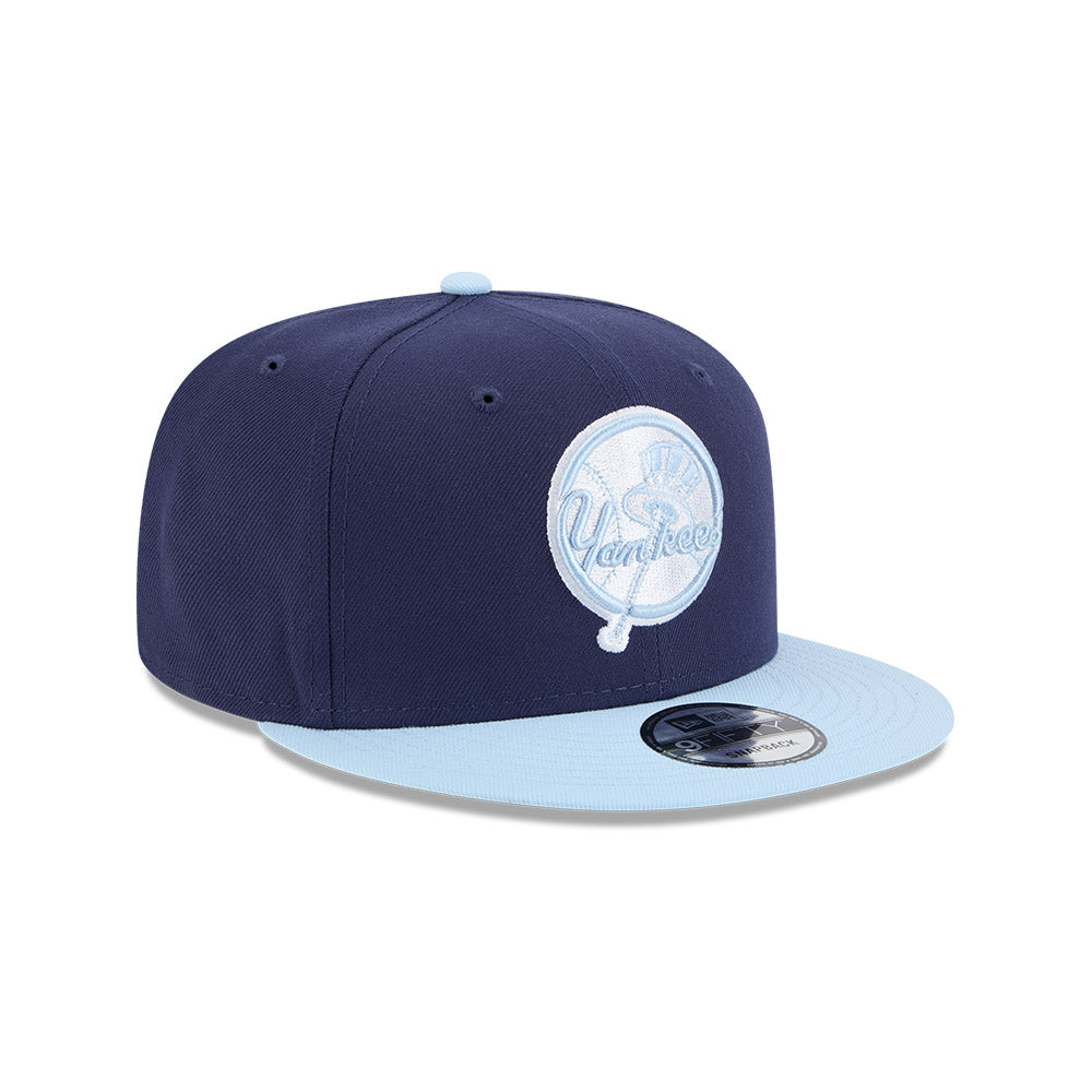 New Era 9FIFTY New York Yankees Two Toned Color Pack Adjustable Cap - Navy